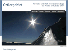 Tablet Screenshot of ortlergebiet.com